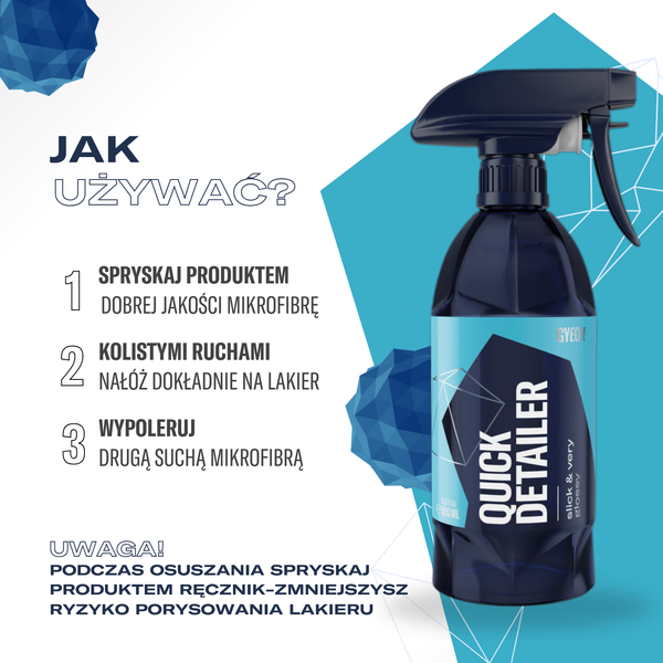 Q²M QuickDetailer 1000ml Opakowanie Zbiorcze 9 szt.