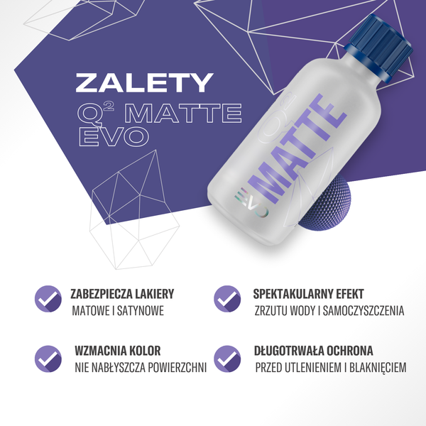 Q² Matte EVO Light Box 50ml Opakowanie Zbiorcze 6 szt.