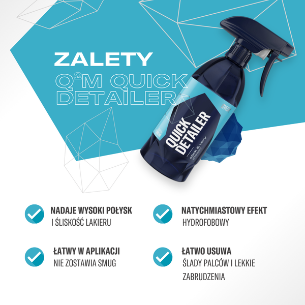 Q²M QuickDetailer 500ml Opakowanie Zbiorcze 12 szt.