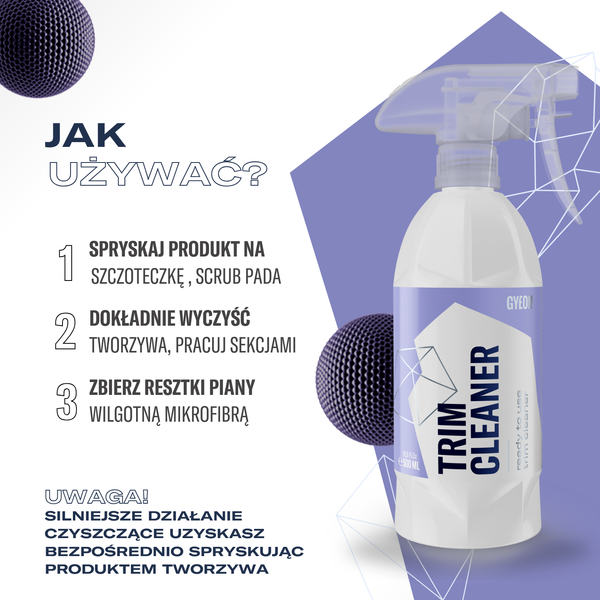 Q²M TrimCleaner 500ml Opakowanie Zbiorcze 12 szt.